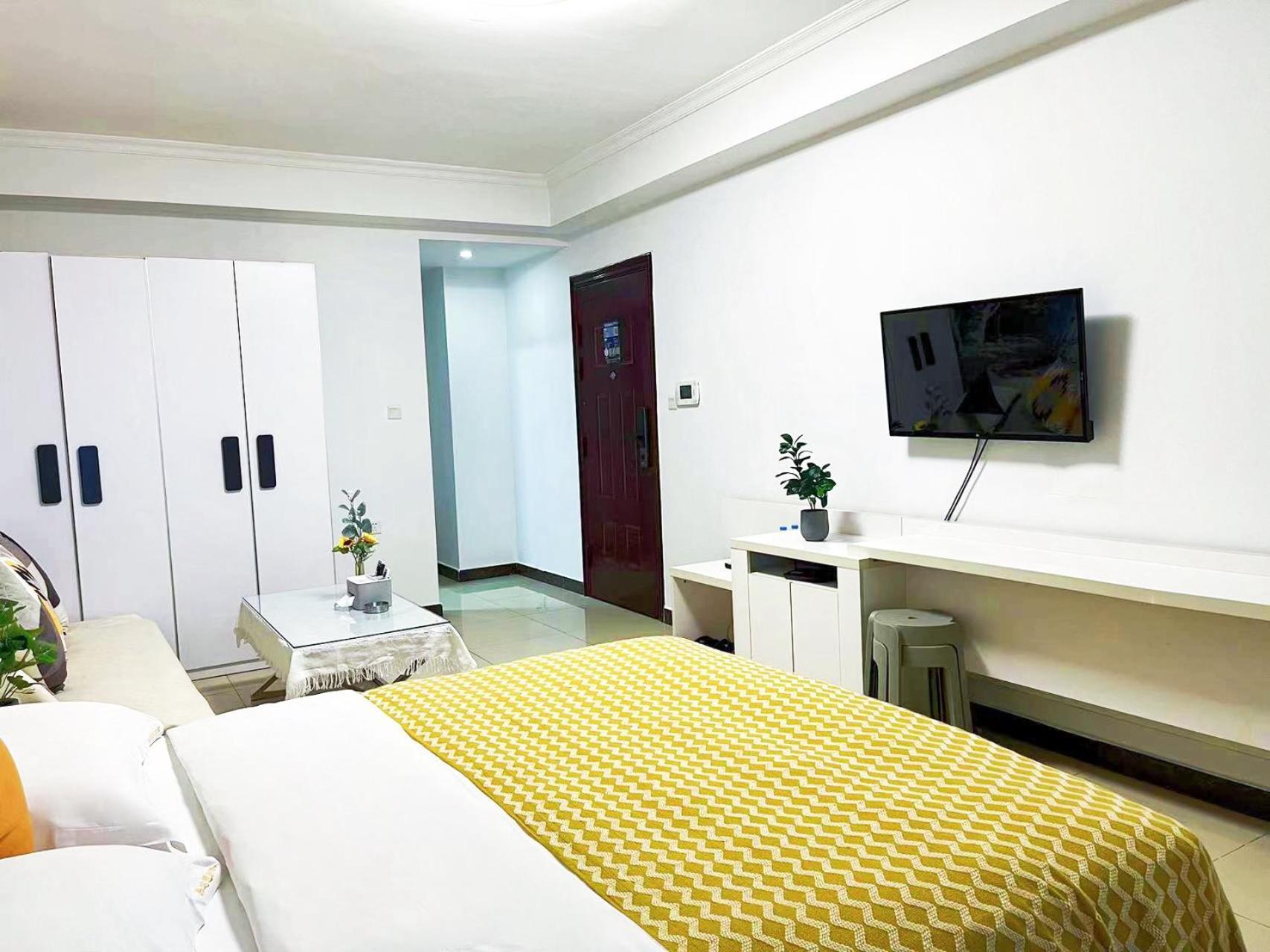 Pazhou Angda International Aparthotel Canton Fair Branch Екстер'єр фото