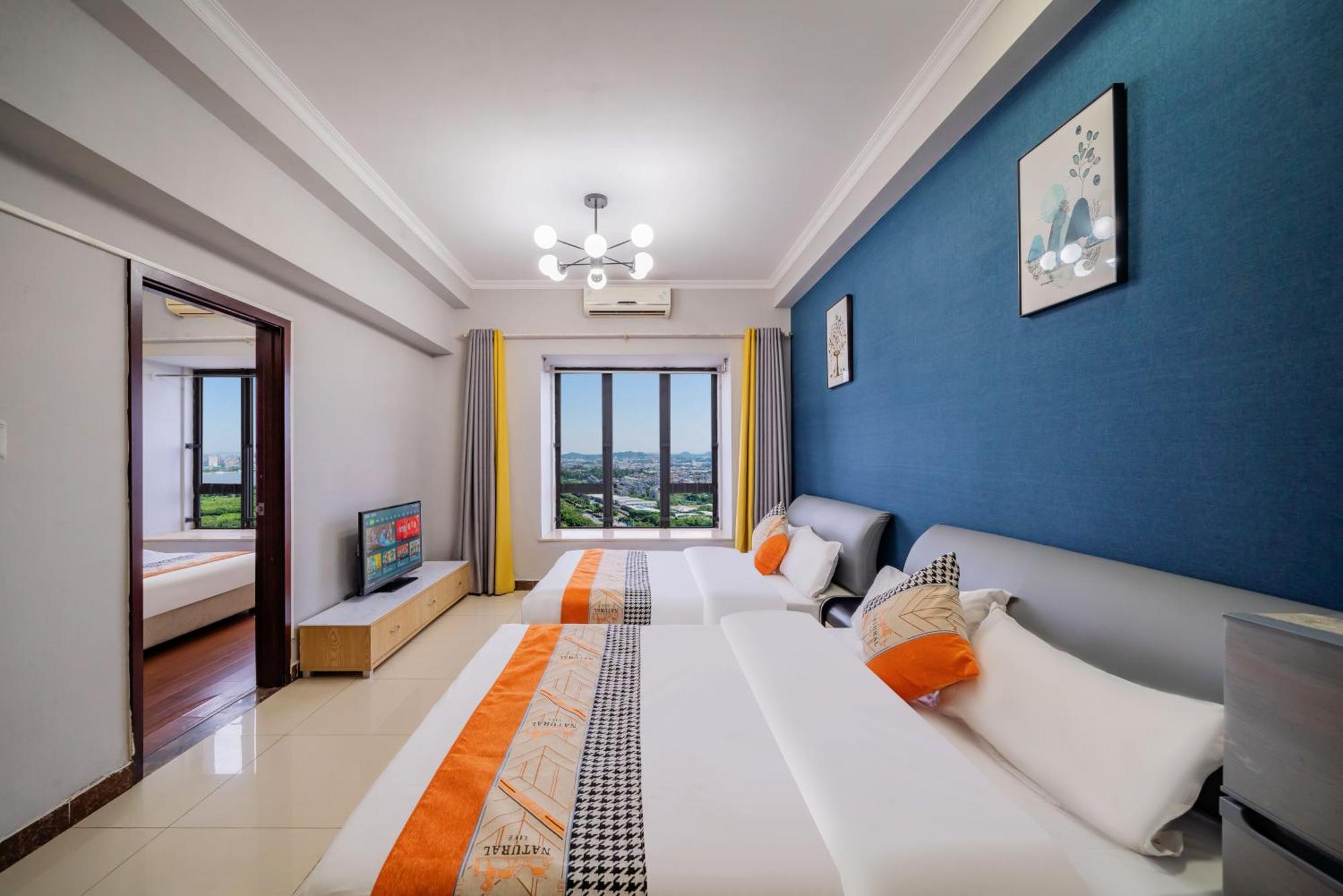 Pazhou Angda International Aparthotel Canton Fair Branch Екстер'єр фото