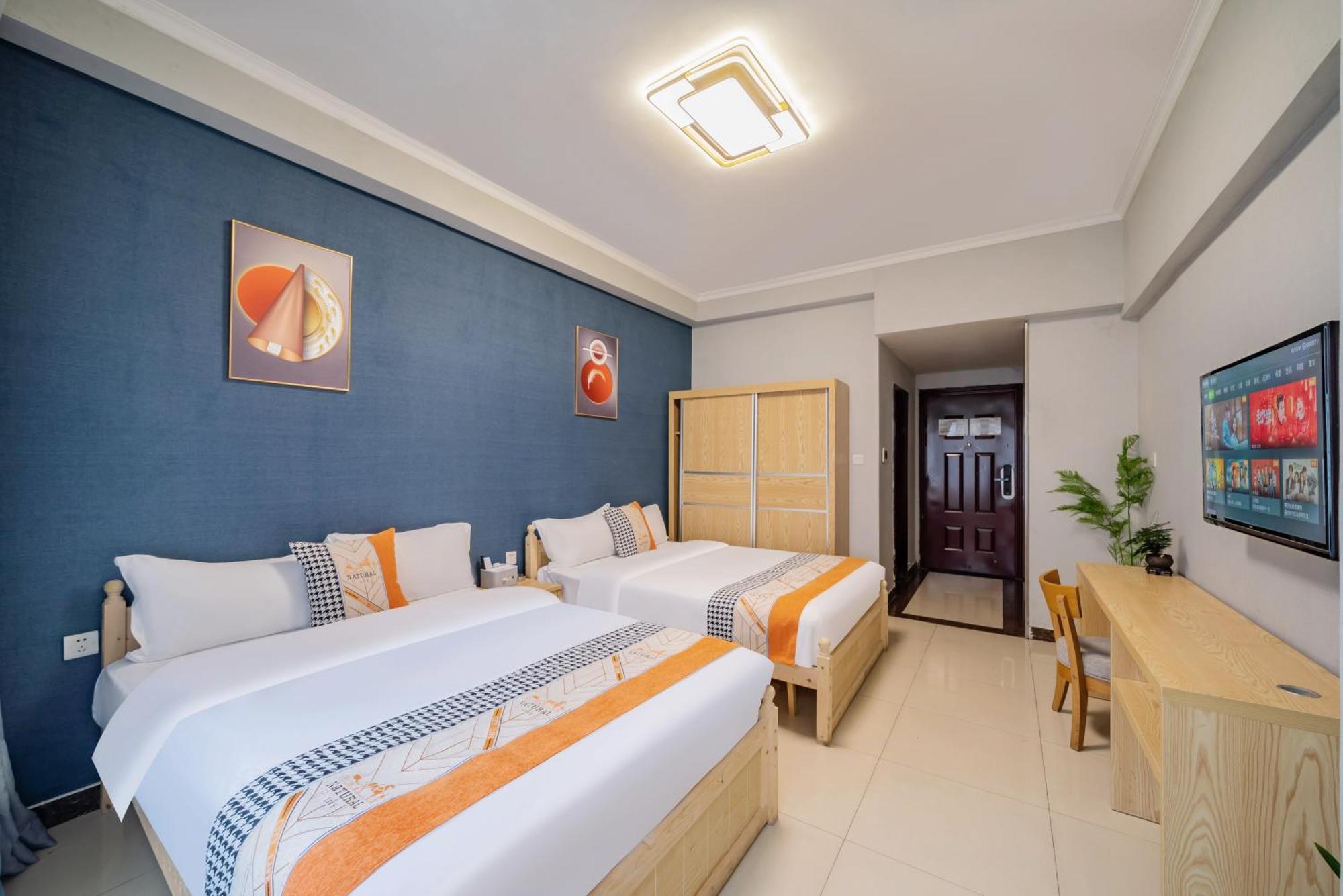 Pazhou Angda International Aparthotel Canton Fair Branch Екстер'єр фото