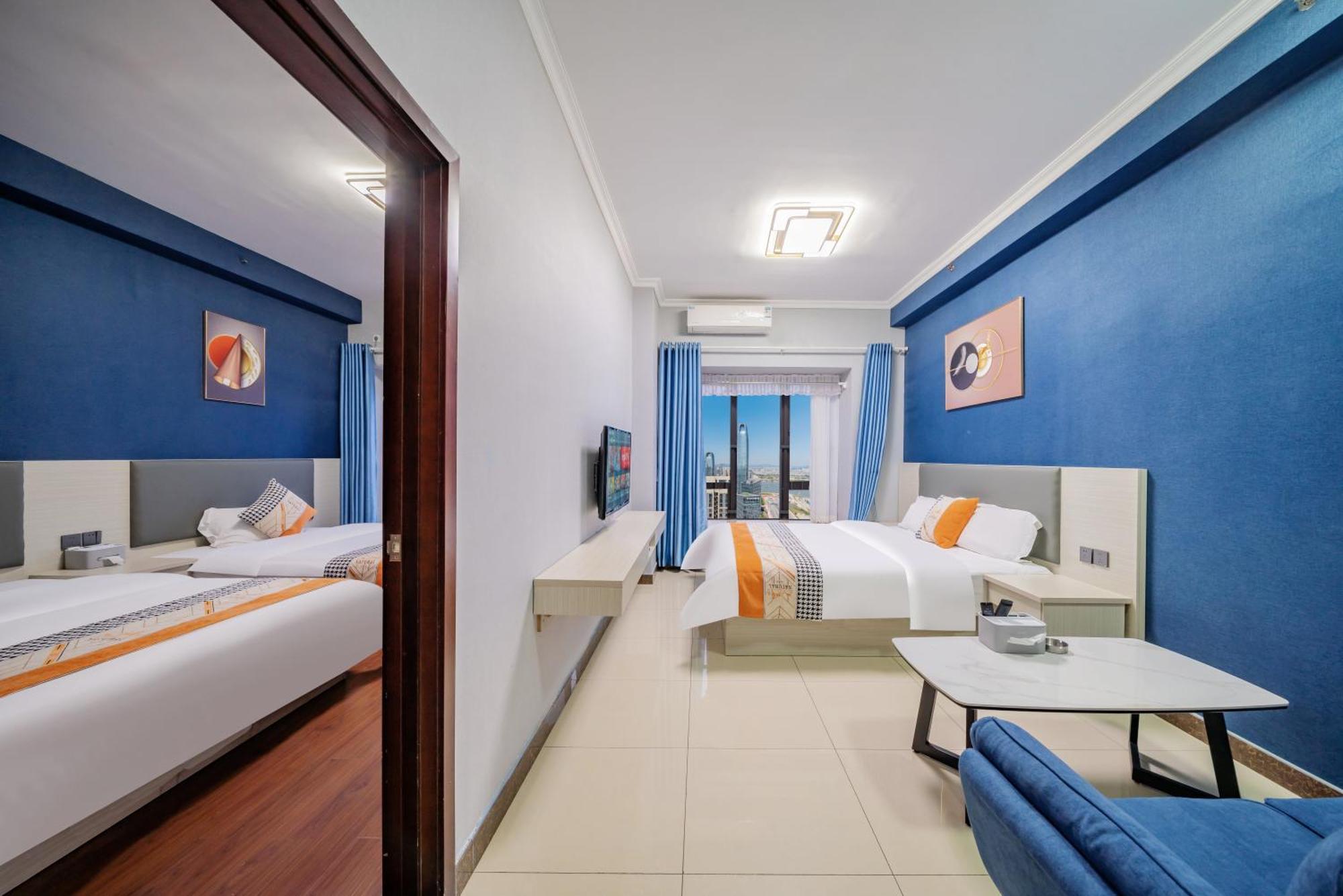 Pazhou Angda International Aparthotel Canton Fair Branch Екстер'єр фото