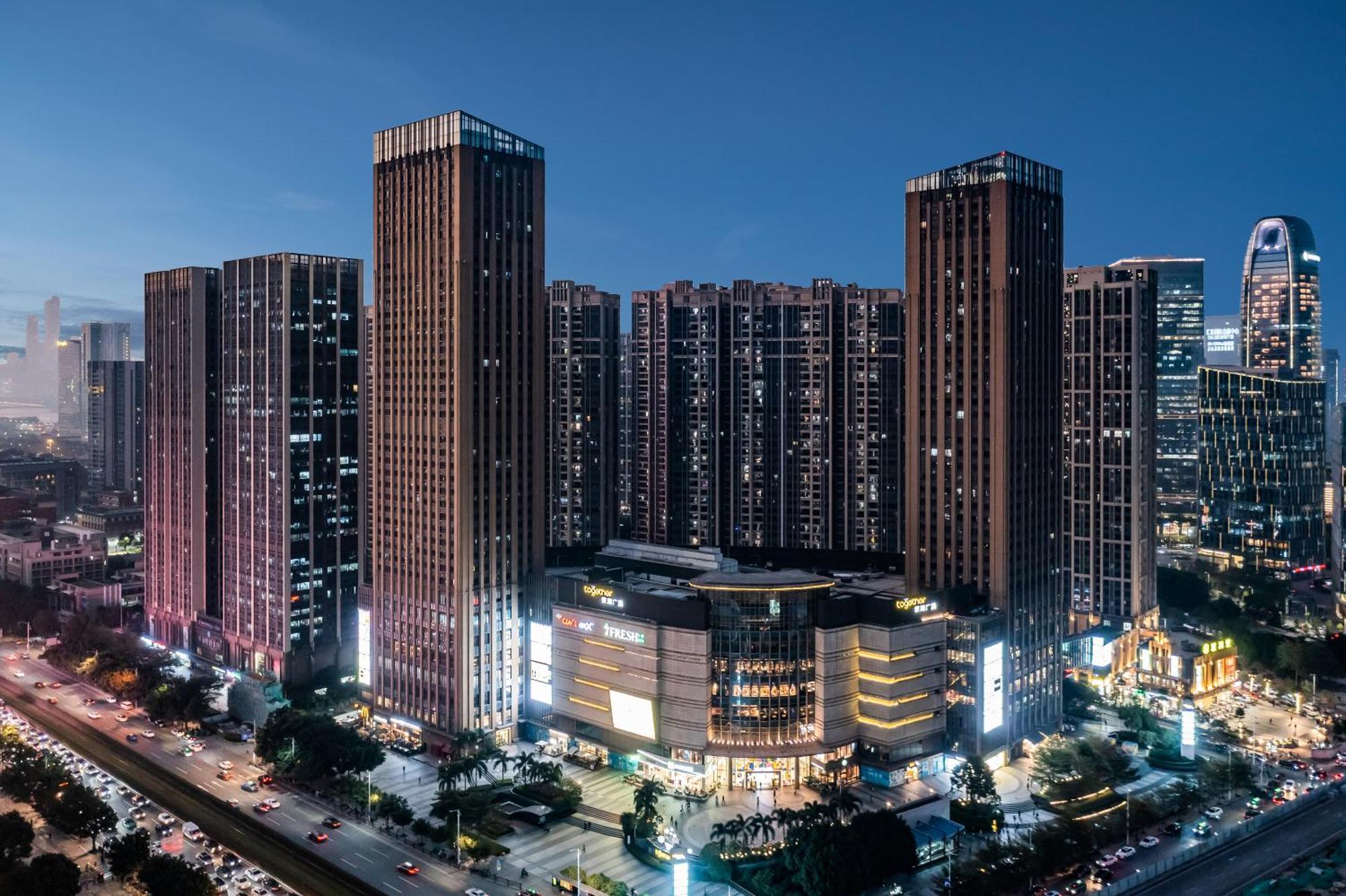 Pazhou Angda International Aparthotel Canton Fair Branch Екстер'єр фото