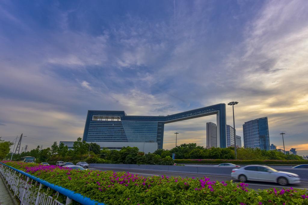 Pazhou Angda International Aparthotel Canton Fair Branch Екстер'єр фото