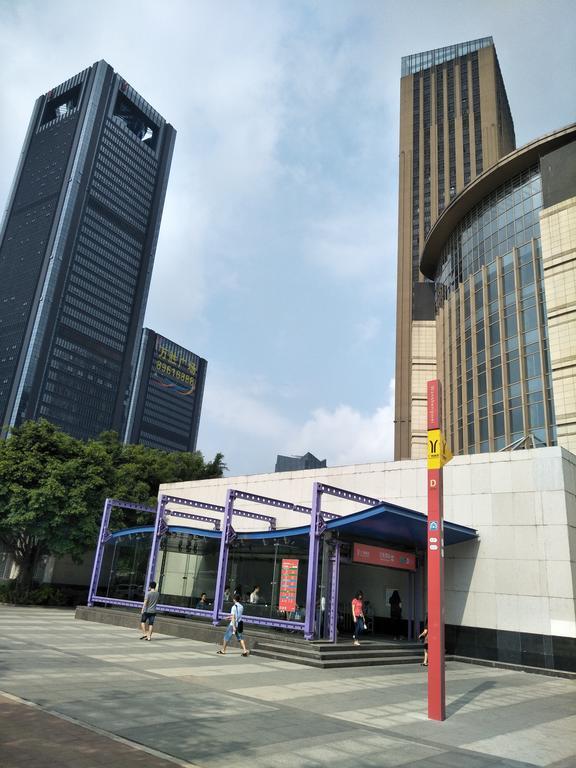 Pazhou Angda International Aparthotel Canton Fair Branch Екстер'єр фото