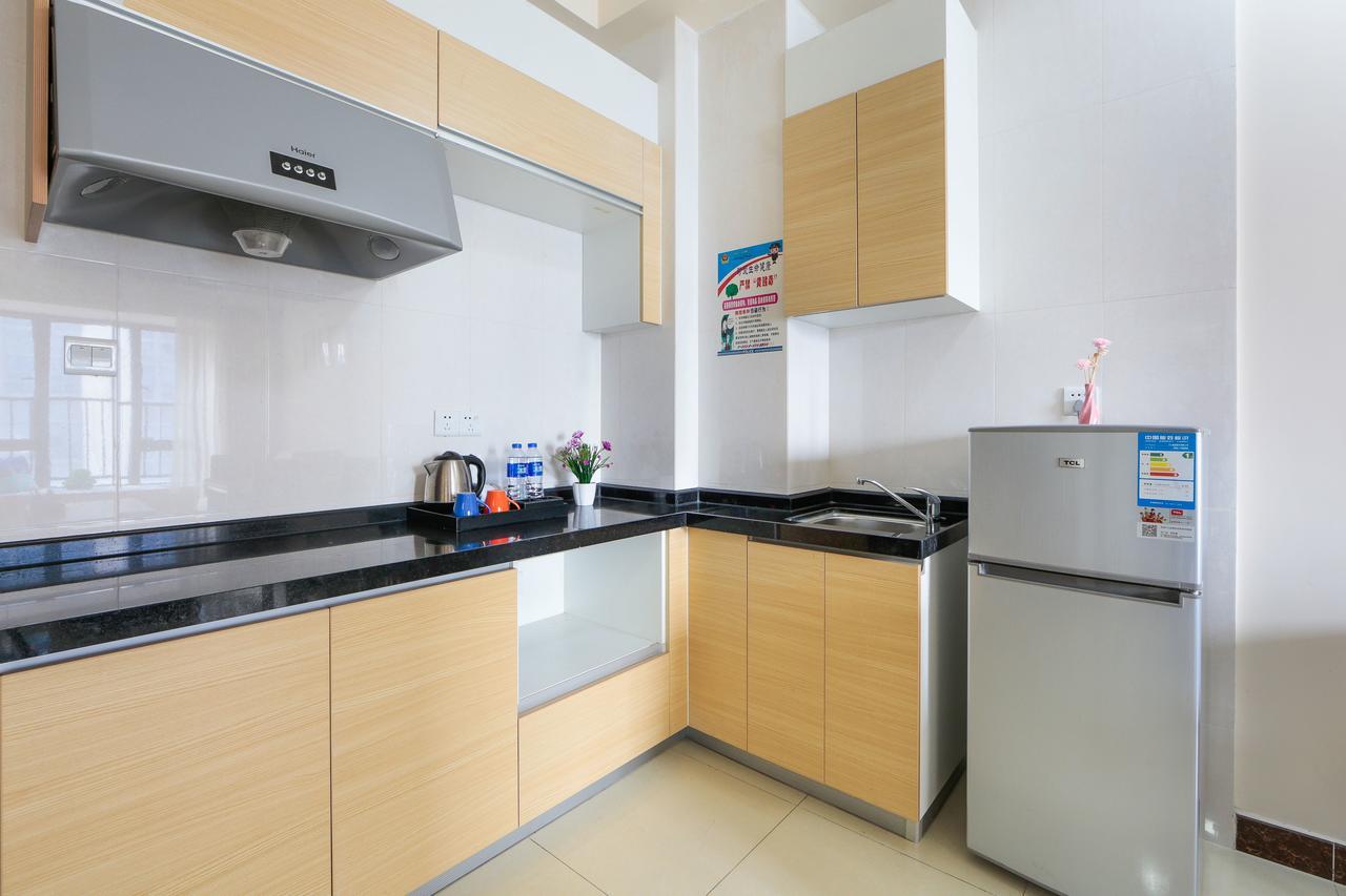 Pazhou Angda International Aparthotel Canton Fair Branch Екстер'єр фото